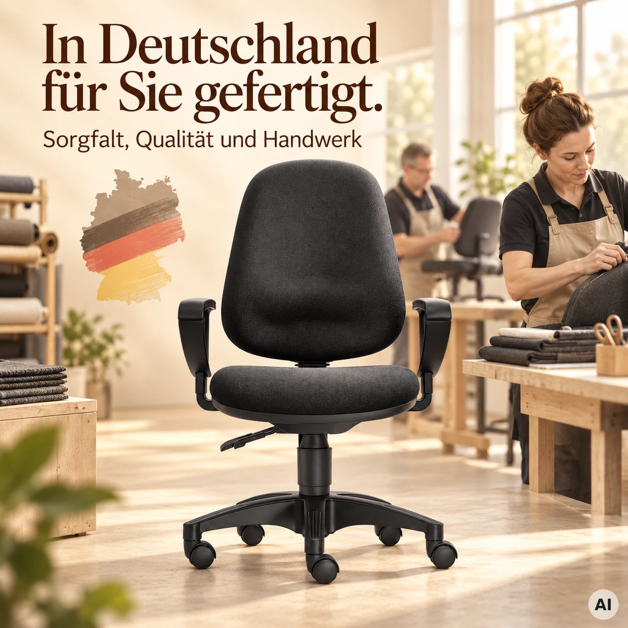 Lady Aktiv - Ergonomischer Profi Frauen-Stuhl