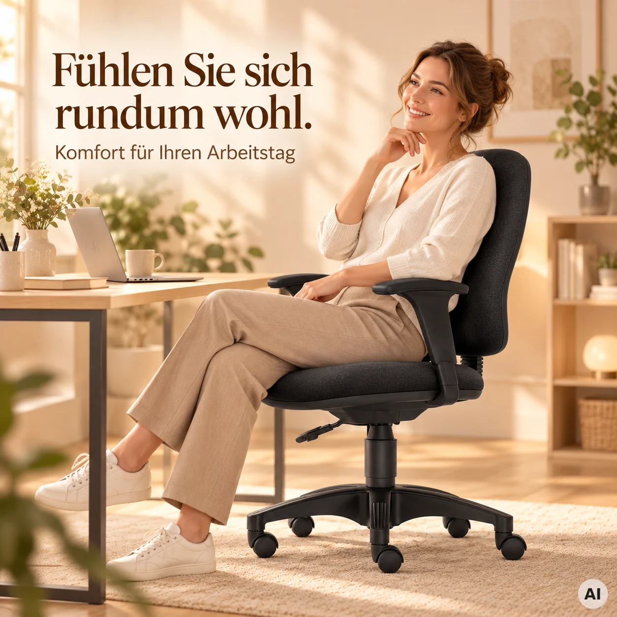 Lady Aktiv - Ergonomischer Profi Frauen-Stuhl